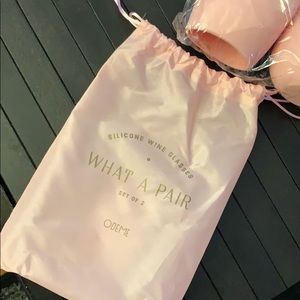 Silicone wine glasses